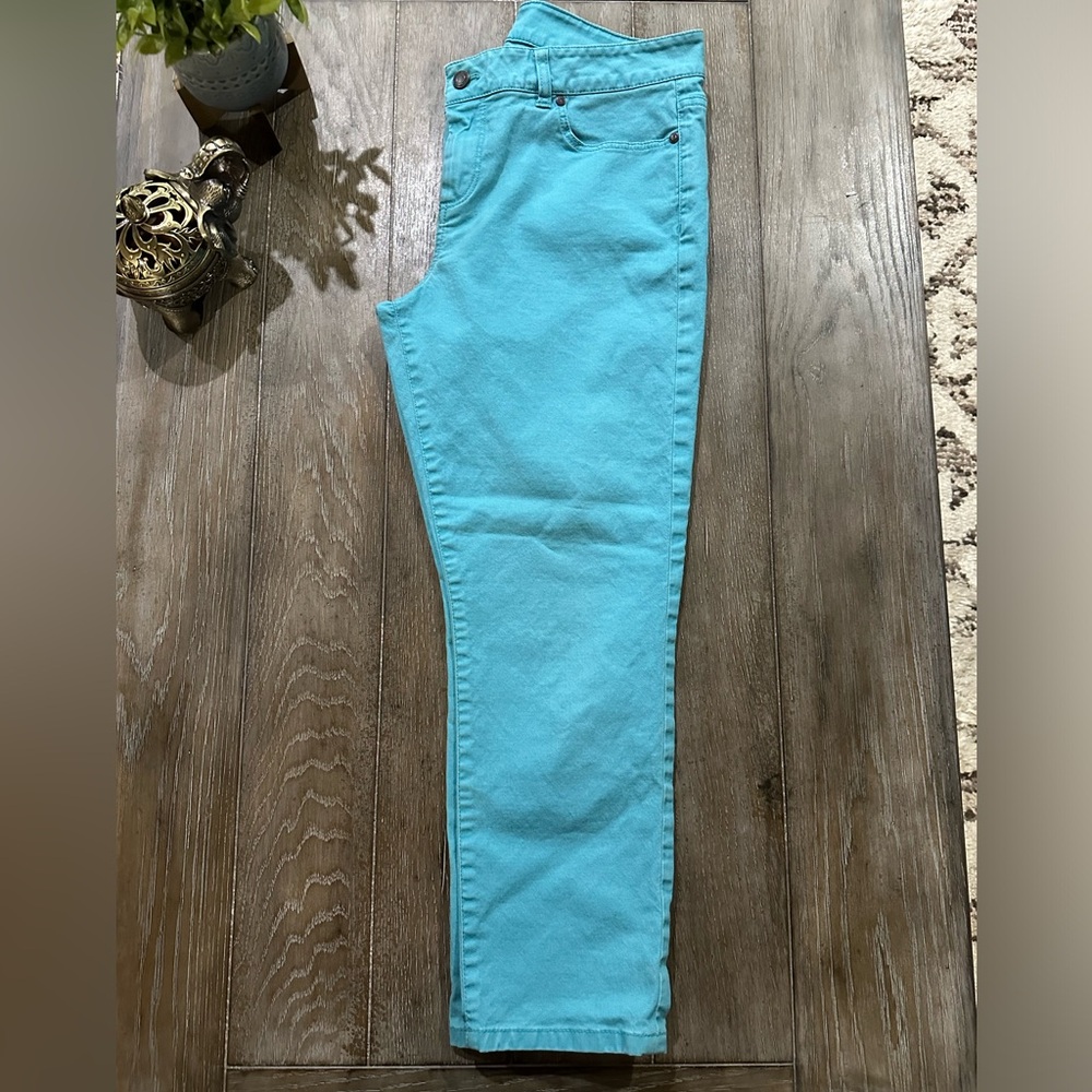 Women’s Turquoise Skinny Jeans